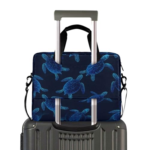 Bolso para Laptop con diseño de tortugas azules miniatura 4