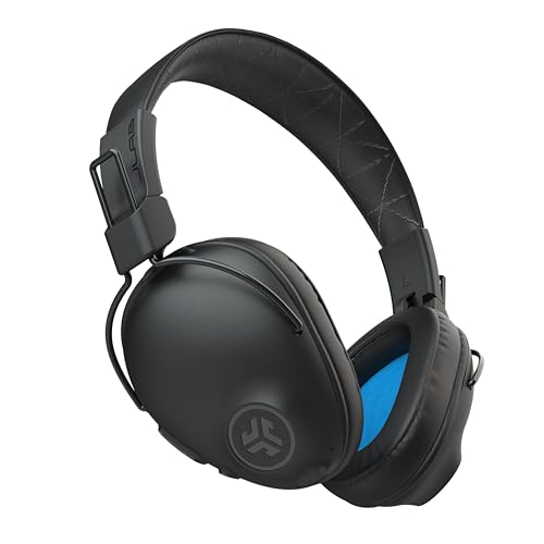 JLab Studio Pro+ Wireless Headphones Over Ear - 65+ H Playtime Foldable Bluetooth Headphones,...