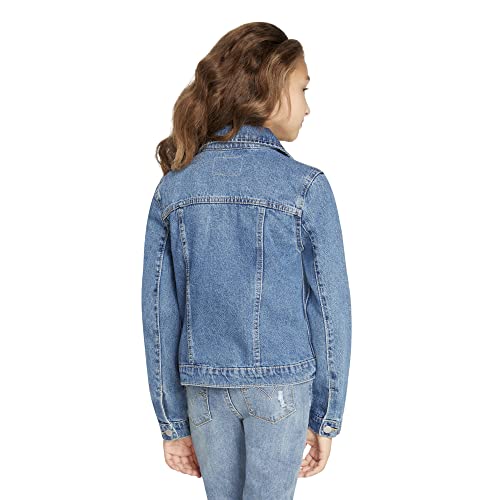 Levi's Girls' Denim Trucker Jacket - Image 5