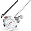 Candy Thermometer Cooking Thermometer with Instant Read Dial Meat Thermometer for Cooking Candy Deep Fry Oven by AikTryee