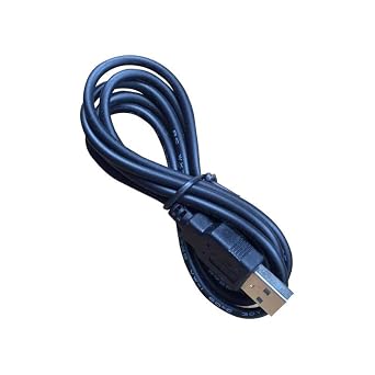 USB Cable Charging Cord/Charger Power Lead Wire Compatible with Gearbest VB601 Couleur Babyphone Baby Monitor (2m / 6.6ft)