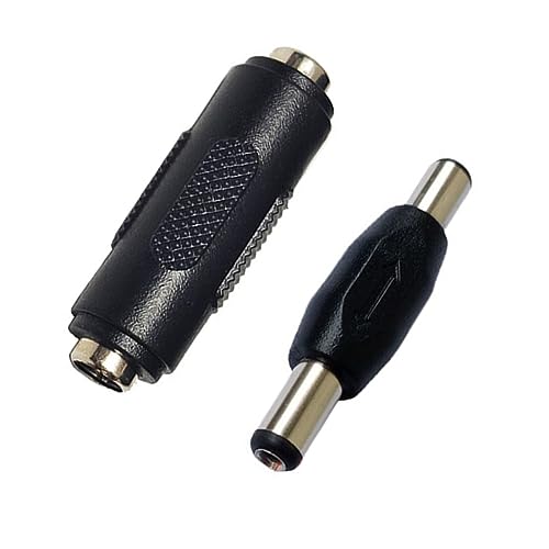 10PCS DC Power Connector Adapter 5.5x2.1mm, Male to Male Coupler Plug,Female to Female Jack Socket for CCTV Security Camera Led Strip - Image 5