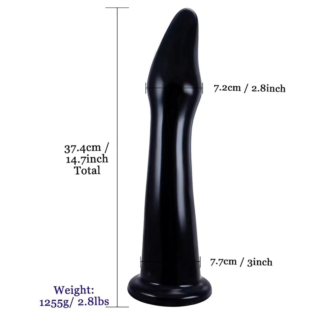 Plug anale Lungo Plug anale Dildo Butt Plug Massaggio prostatico anale Per Giocattoli adulti del sesso Per Uomini Donne Prodotti erotici del sesso Stimolare l'ano