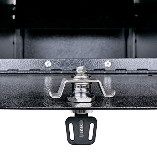 Mail Boss 7526 Mail Manager Street Safe Locking Security Mailbox, Schwarz