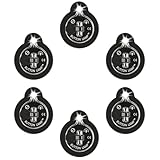 BUTTON LAMP Adhesive LEDs Light Package - Lightweight, Ultra Small, Ultra Bright LED Utility Lights - 6 Pack (BL-6885)