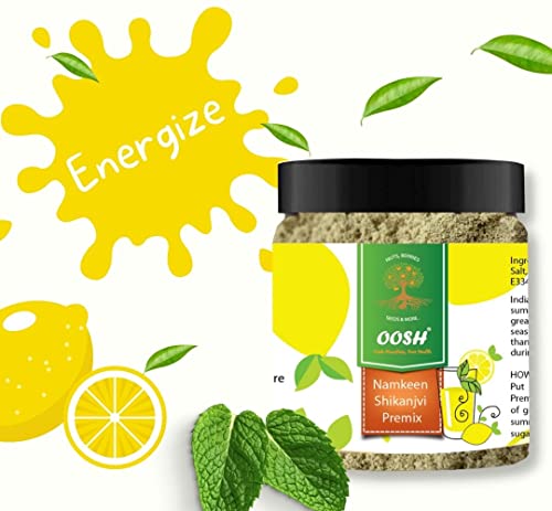 OOSH Jaljeera & Shikanji Premixes | Refreshing Summer Drink | Instant Drink Premixes (1 kg (500g x 2)) - Image 4 thumbnail