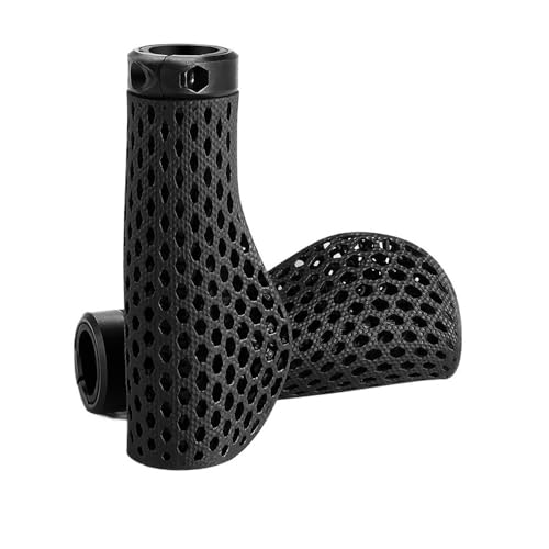 Poignées de vélo montagne imprimées guidon grips amortisseurs de chocs accessoires