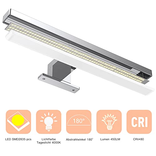 LED Spiegelleuchte Hommie 30 cm mit Schalter 5W 4000K für Badezimmer
