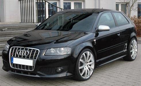 Baguette de calandre chromée Audi A3 look dynamique et brillant