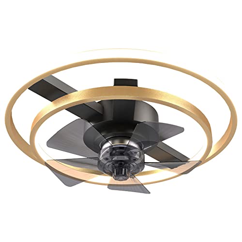 Ventilateur de plafond muet avec lumière variable LED 80W