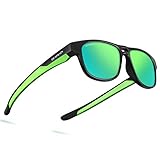 DEAFRAIN kids sunglasses for Boys Girls Polarized Sport Child Youth Teen Baseball Cycling Running Gr