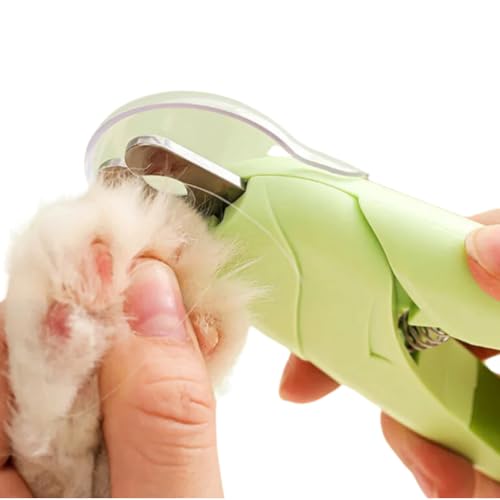 Conjunto de cortadores de unhas para cães e gatos com cortadores iluminados e tesouras para lixas(Al