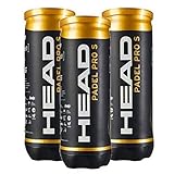  Head Padel Pro S Pack de 3 Botes con 3 pelotas de padel cada uno