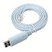 Produktbild JSM FITNESS USB zu RJ-45 Konsolenkabel zur Konfiguration von Netzwerkgeräten - Länge 1.8m und FTDI Chip, Console cable für Cisco Routers und Switches, funktioniert mit Windows, Linux, Mac
