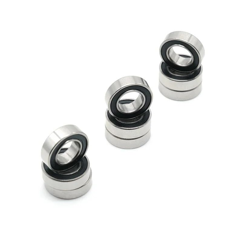 10pcs 609RS Steel Bearings 9x24x7mm ABEC-7 Industrial Motor Spindle 609rs Ball Bearings 3NC 609RS