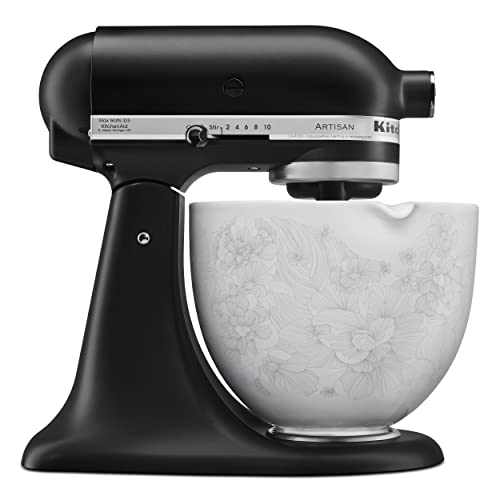 Kitchenaid Ceramic Bowl 5-Quart Mixer- Whispering Floral #TOP1