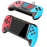 Jeu immersif avec la console de jeu portable, dotée d'un écran de 3,5 pouces pour des visuels nets et d'un joystick simple/double joueur pour des batailles passionnantes, résolvant la fatigue oculaire des petits écrans