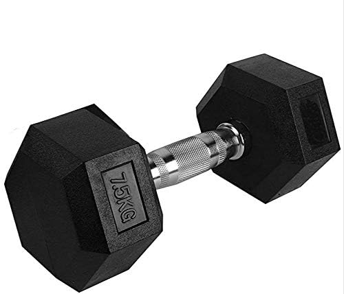 FITNACE RUBBER COATED HEXA DUMBBELLS 7.5KG FIXED HEX DUMBBELL 7.5KG FOR WEIGHT LIFTING WORKOUT (7.5kG SINGLE PC) (B0D2BBRTMB) Amazon Price History, Amazon Price Tracker