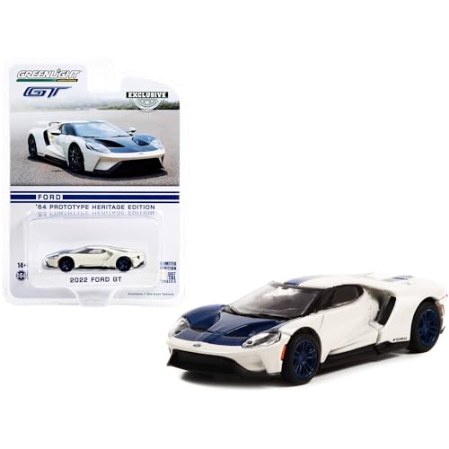 Greenlight Ford GT 1964 Prototype 1/64 Blanco Metálico