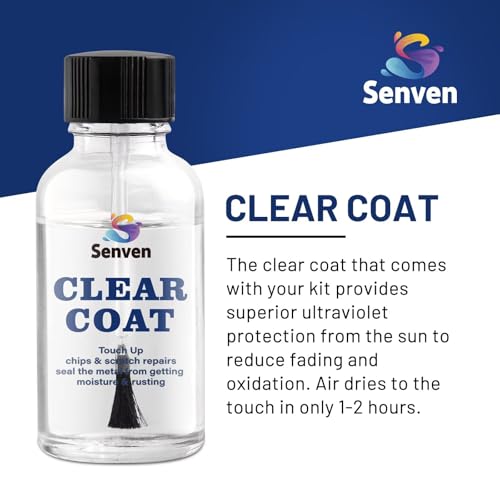 Image of Auto Paint Clear Coat for Cars High Gloss Automotive Clear Coat Touch Up Paints Repair Car Automotive Peeling Repair Kit Repair Kit Pen 1.5 Fl Oz