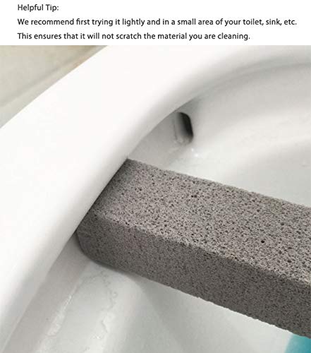 image for NOTCHIS 6 PCS Pumice Stone Toilet Bowl Cleaner, Cost-Effective Pumice 