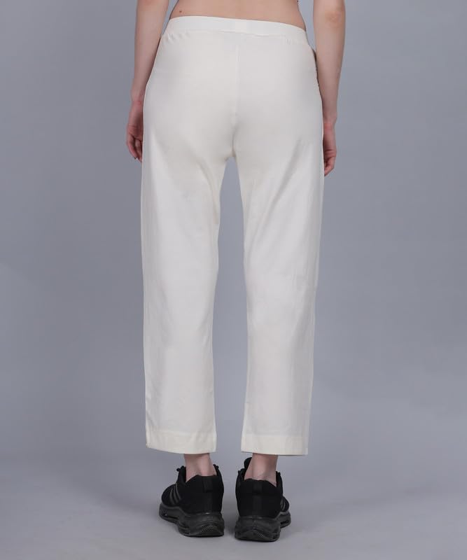 Image of Women's Cotton Light Weight Comfortable, Stretchable, Breathable & Soft Pant Style Jeggings