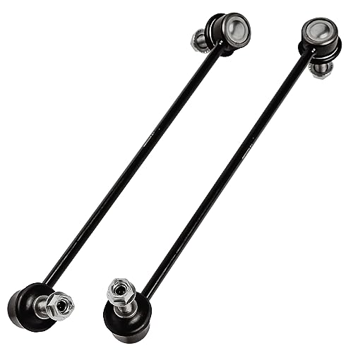 Image of Detroit Axle - 8pc Front End Suspension Kit for 2011-2014 Chrysler 200 2007-2010 Sebring 2008-2014 Dodge Avenger 2 Lower Control Arms 2 Lower Ball Joints 2 Outer Tie Rods 2 Sway Bar Links Replacement