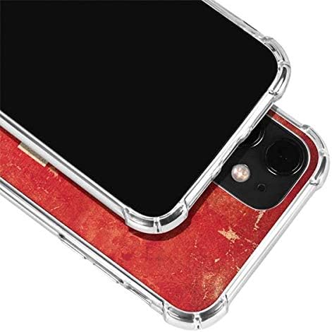 Skinit Clear Phone Case Compatible with iPhone 12 Mini - Keep Calm and Carry On Distressed Design