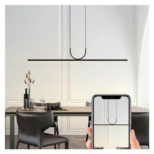 Lampe à pendentif long LED pour illuminer vos dîners en salle à manger - 2