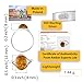 Imagen de HolidayGiftShops Anillo de ámbar de Plata esterlina y Miel báltica Khloe tamaño: 5