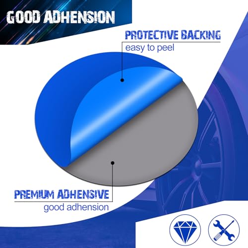 Image of Tallew 20 Pcs Heavy Duty Tire Patches Radial Patch Round Cold Tyre Puncture Tool Kit for Car Truck Motorcycle Automobile Bike Inner Tire (42 mm)