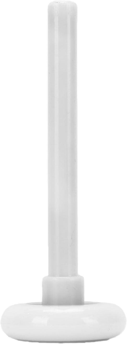 White Nylon Garage Door Rollers | 2 Inch Sealed Bearing Wheels for Quiet Operation On Most Garage Doors