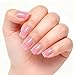 Vishine 16ml Bubble Pink Rubber Base Builder Gel, 6 in 1 Rubber Base Gel Polish For Nail Thickening, LED Nail Lamp Cured Nail Strengthener Extension Color Base Gel In A Bottle R067