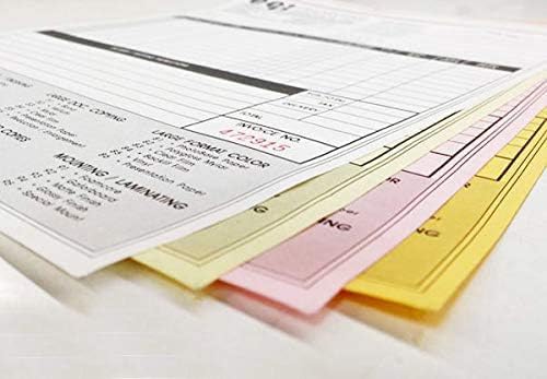 Carbonless Form 3 Part (250 Sets of 8.5"x11" Black Ink one Side)