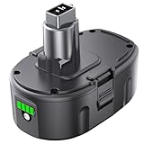 Caractéristiques de la batterie : batterie de rechange professionnelle pour le système de batterie enfichable DeWalt 18 V (batterie stable). Type : Li-ion, tension : 18 V, capacité : 5,5 Ah (5500 mAh). Avec affichage LED à 4 niveaux pour vérifier rapidement l'état de charge et d'utilisation