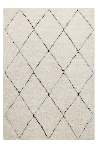 Wecon Home, Moderner Hochflor Teppich - Läufer im Berber Style fü...