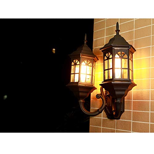 Lanterne e27 lumi pour éclairage extérieur résistant à la pluie de villa
