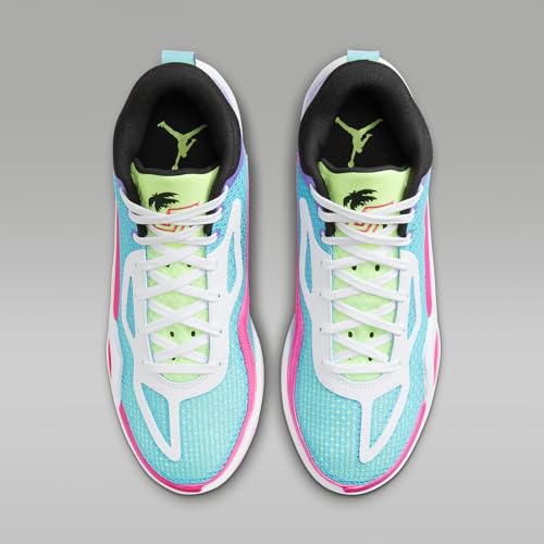 Tatum 1 Basketball Shoes (FV0169-400, Lagoon Pulse/Psychic Purple/White) Size 84