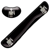 Keyboard Wrist Rest Mouse Wrist Support Set, Memory Foam Wrist Rest Pad for Computer Laptop Keyboard Mouse, Ergonomic Wrist Cushion Support for Typing Pain Relief, Gaming Home Office, Human Skeleton