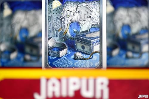 Image of Family Card & Board Games for Adults and Kids, Fun Strategy & Party for All Ages, Multi-Players, Perfect for Game Nights, Travel & Home Entertainment (Jaipur)