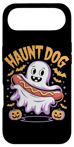Haunt Dog 面白い ゴースト ホットドッグ ハロウィン スマホケース iPhone Air 用