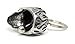 Bravo Bells Flame Skull Diamond Bell - Biker Bell Accessory or Key Chain for Good Luck on the Road