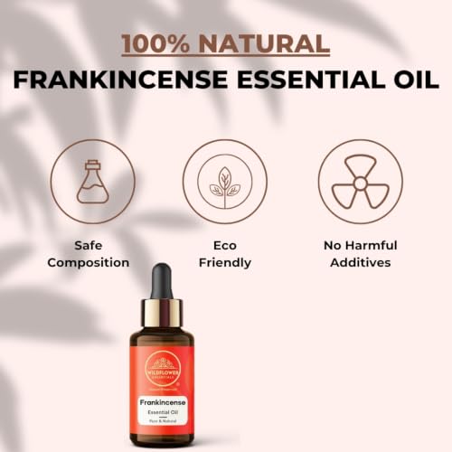 Image of Frankincense Essential Oil - Pure, Organic, Natural & Undiluted Therapeutic Grade Essential Oil (15 ML)