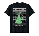 Llama Christmas Sweater T-Shirt