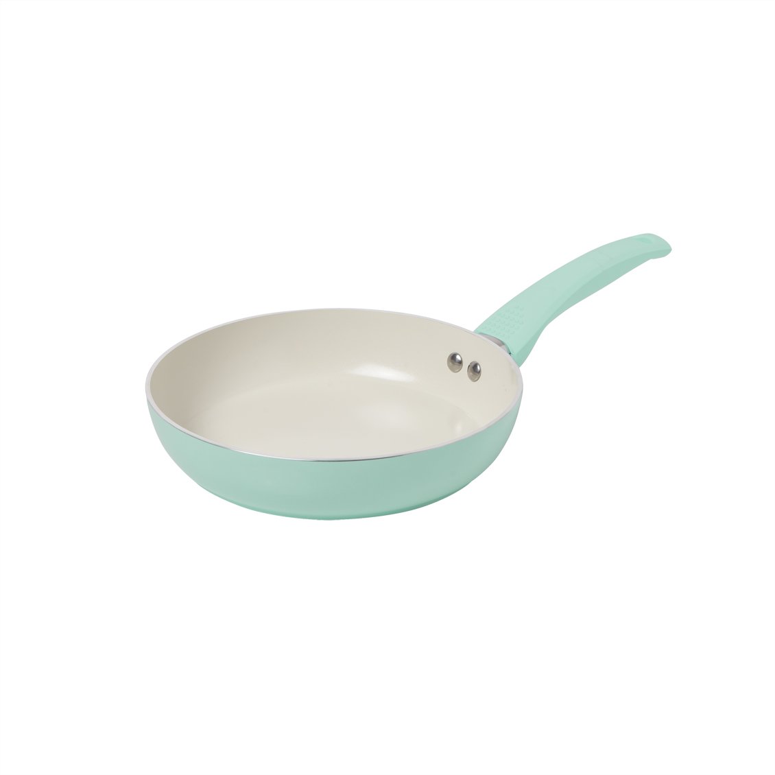 Buy IKO Crema Collection Ceramic Non Stick Fry Pan Dishwasher Safe (8 INCH, Green) Online at