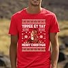 Die Langsam Merry Christmas Bruce Willis - Christmas Xmas Set Men's T-Shirt, red, XXL #2