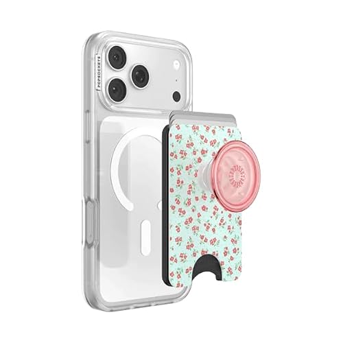 PopSockets �g�ѓd�b���z MagSafe�p �O���b�v�t�� - Ditsy Field Dreams | PopWallet �J�[�h3�����[ �}�O�l�b�g ���O���\ ���S �� �ԕ� �d�b ���f�B�[�X
