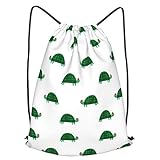 [MIRFJVYZ] ジムバッグ ナップサック 動物 亀柄 幾何学模様 漫画 巾着 バッグ スポーツ 部活用バック 体操着入れ 収納バッグ 軽量 防水 運動 旅行 男女兼用