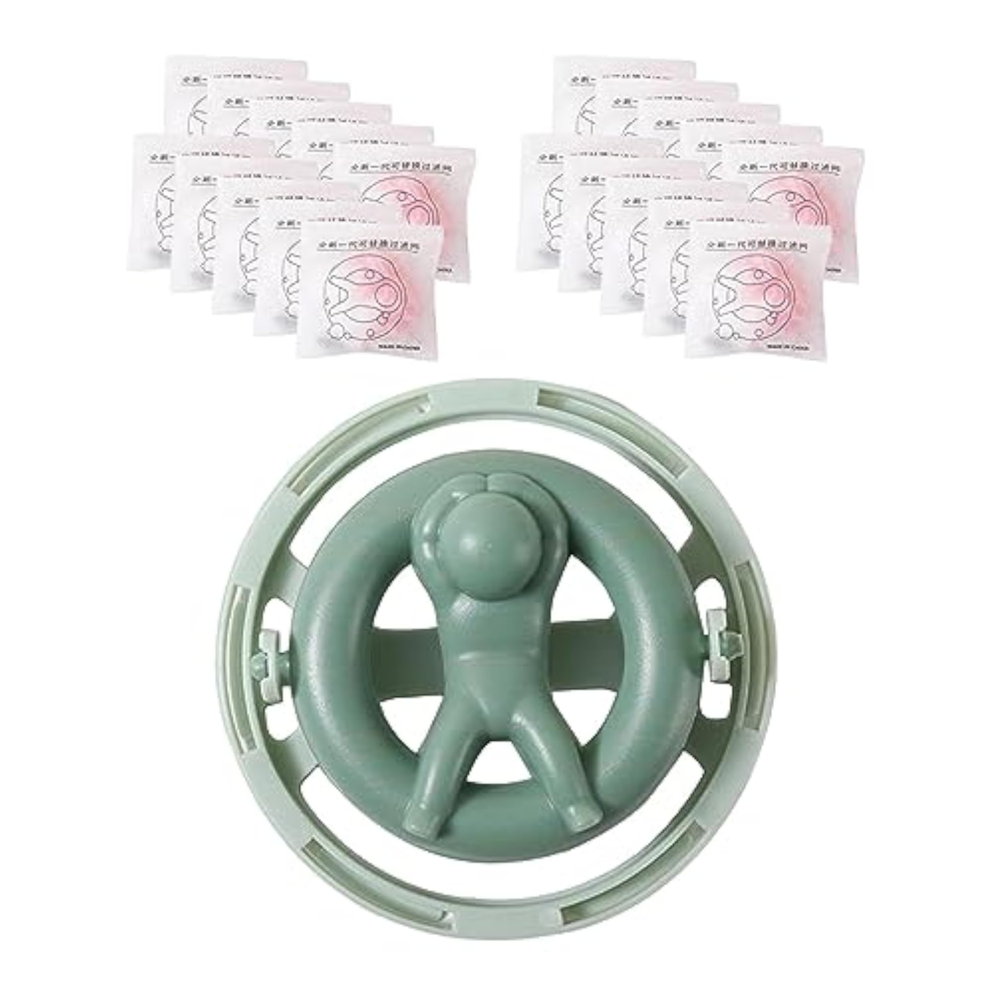 Washing Machine Filter Bag Portable Lints Catcher for Clothes