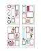 Santa’s Workshop Sticker Book – Pastel Christmas Planner Stickers with Fashion Illustrations – Holiday Scrapbooking, Hobonichi and Journaling Stickers – by Rongrong Devoe